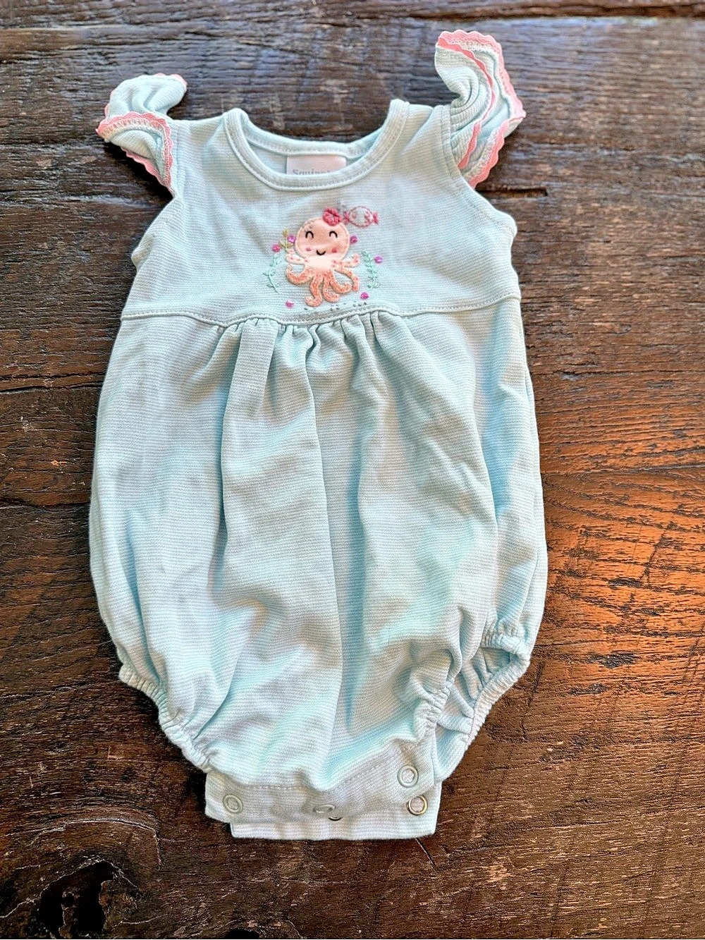 Squiggles Baby Blue Octopus bubble